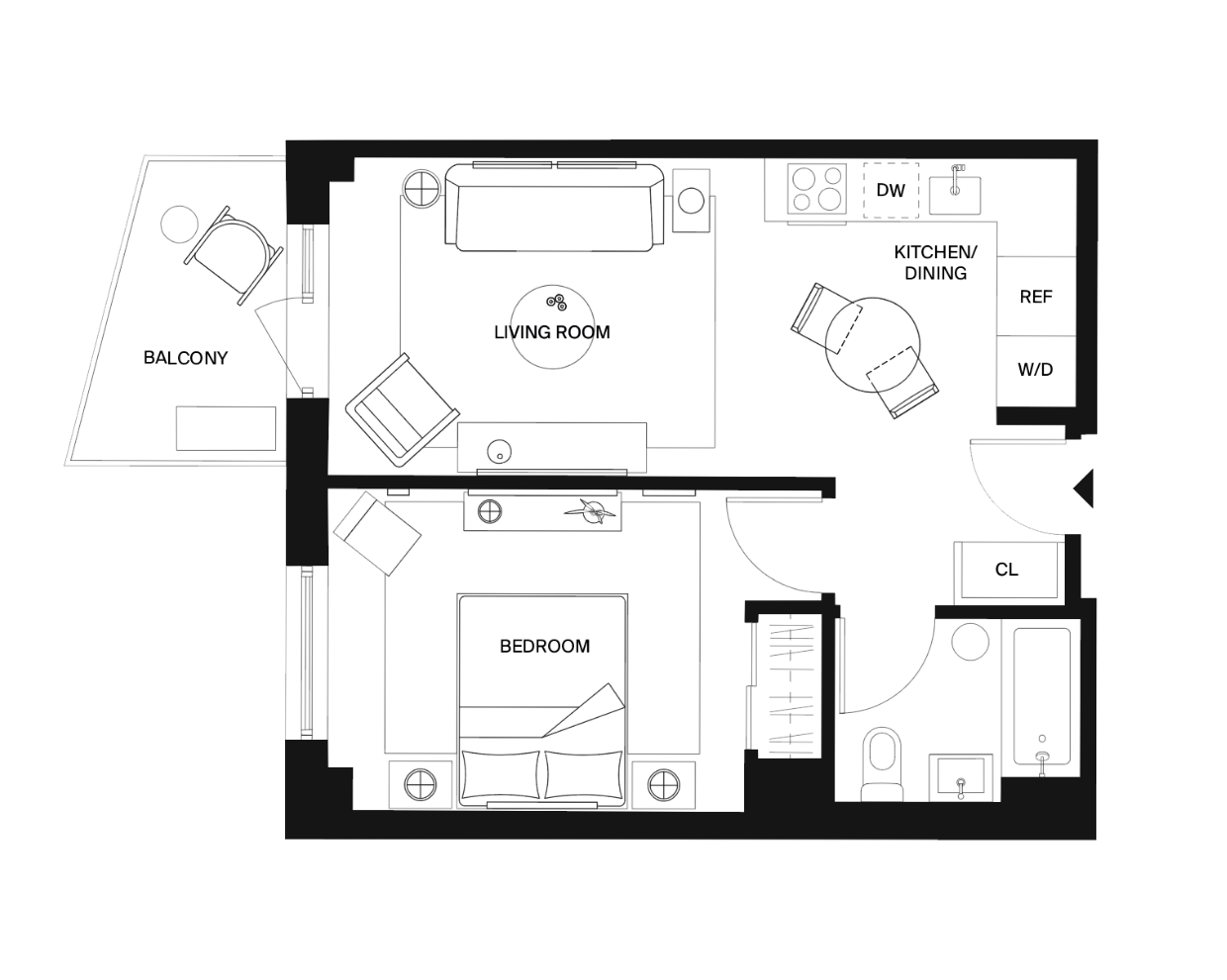 1 Bedroom